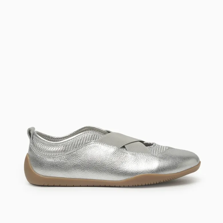 Balerina a pie plateado Tabat