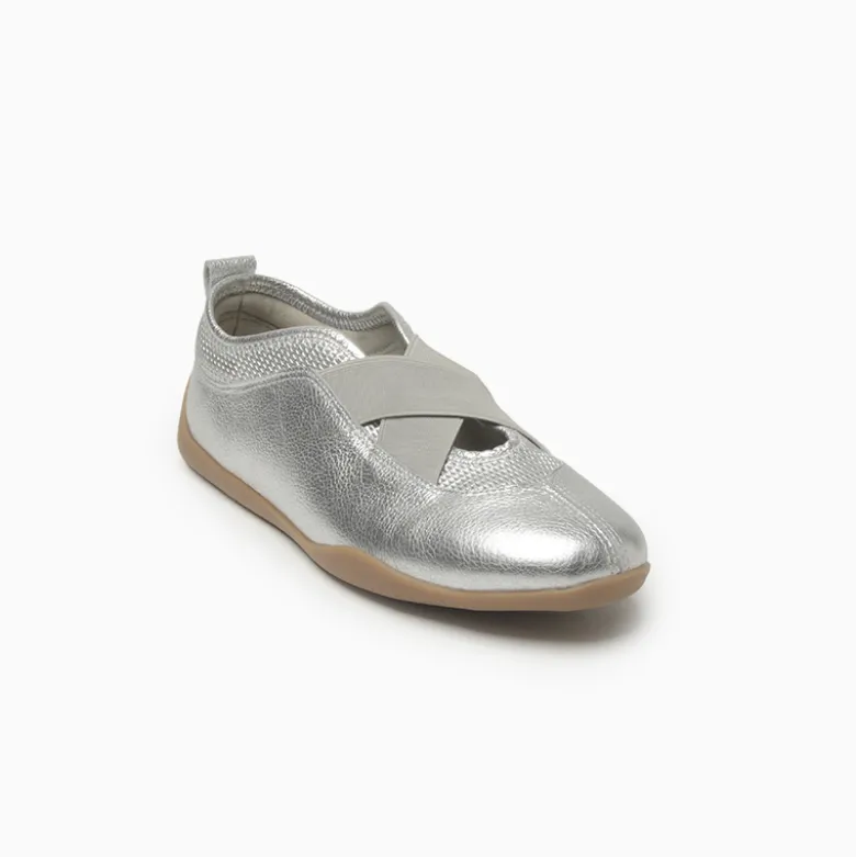 Balerina a pie plateado Tabat