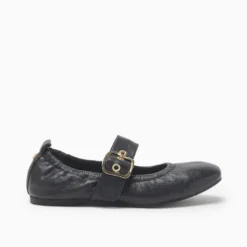 Balerinas Hush Puppies Negro Bres
