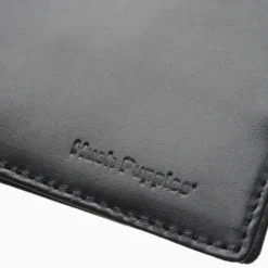 Billetera Hush Puppies Negro Billetera cuero hombre dolar