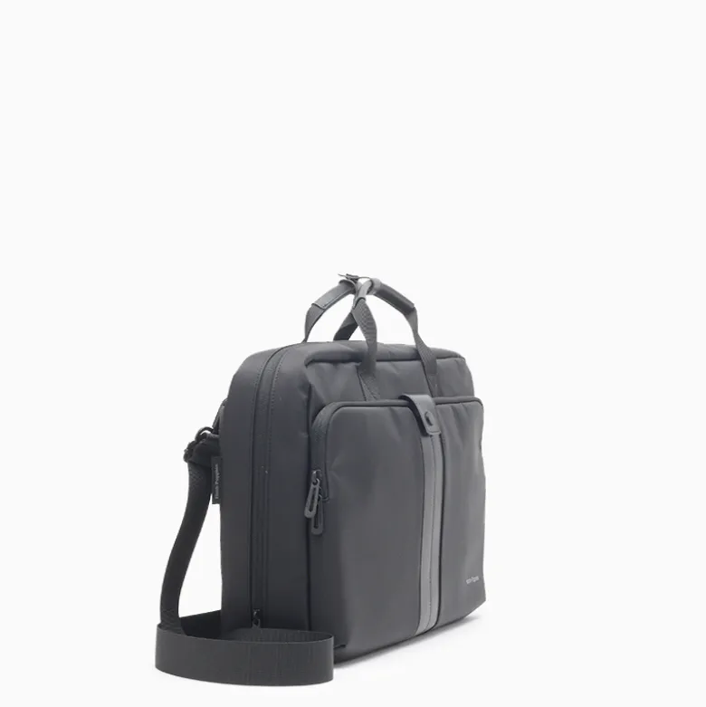 Bolsos Hush Puppies Negro Maletin Caravan