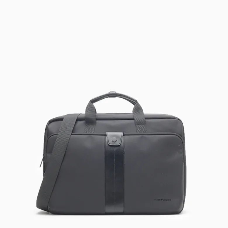 Bolsos Hush Puppies Negro Maletin Caravan