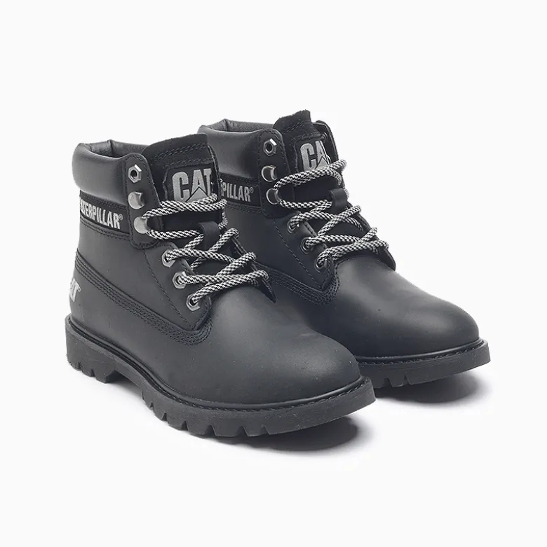 Borcegos Caterpillar Negro Colorado Womens