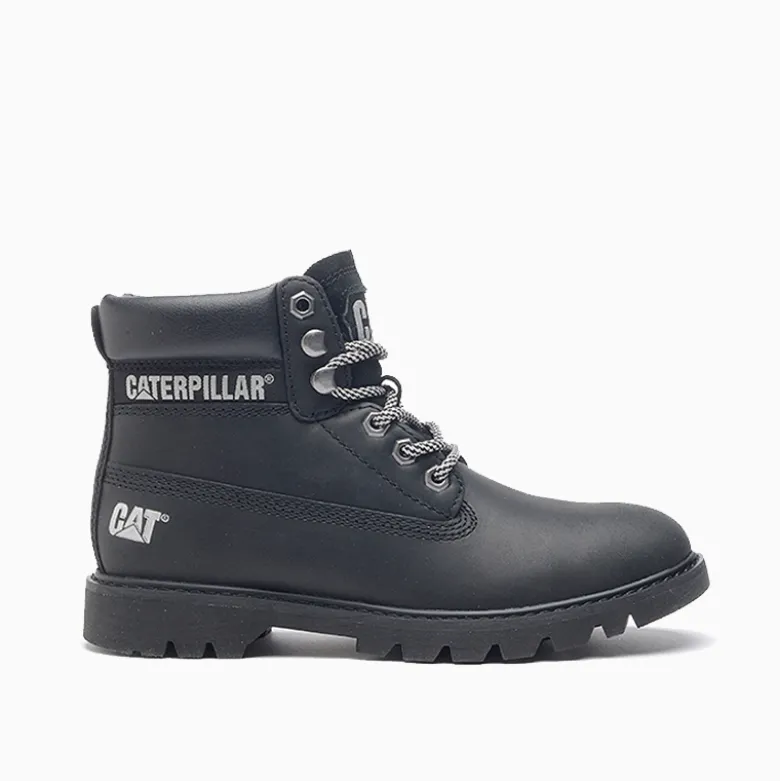 Borcegos Caterpillar Negro Colorado Womens