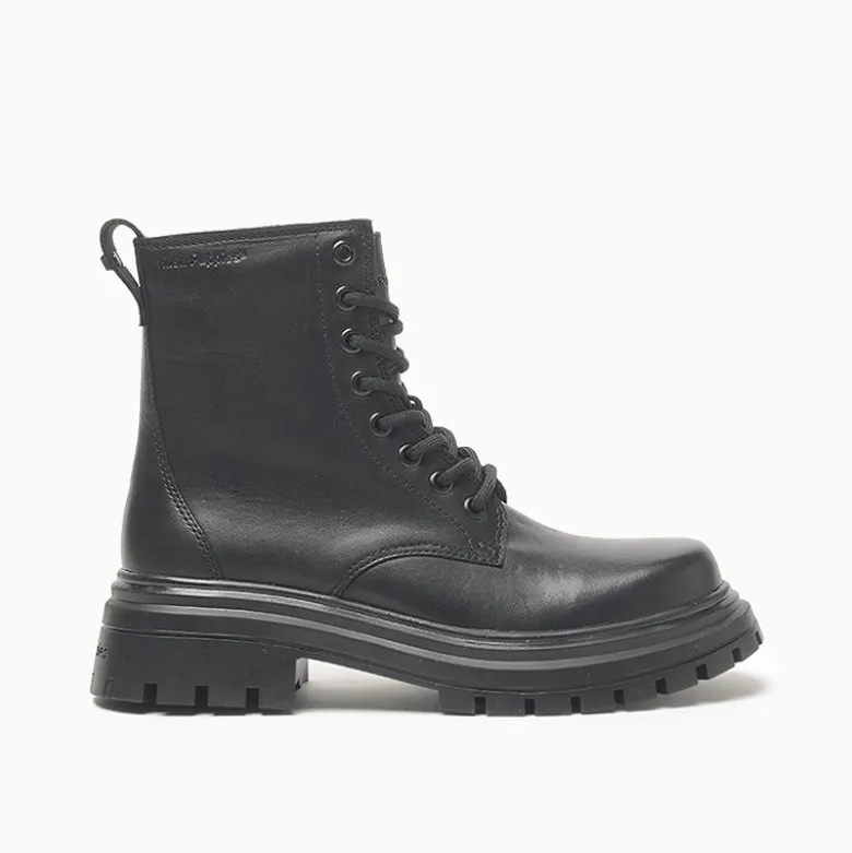 Borcegos Hush Puppies Negro Gia