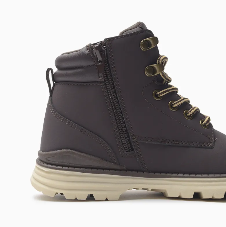 Borcegos Kickers Marrón Kute Classic