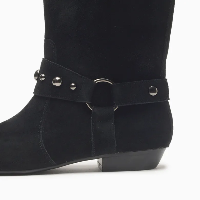 Botas a pie Negro Calcis