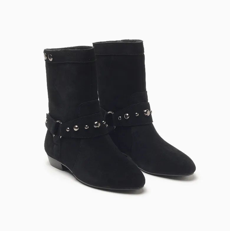 Botas a pie Negro Calcis