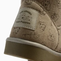 Botas Hush Puppies Beige Mini Puppy