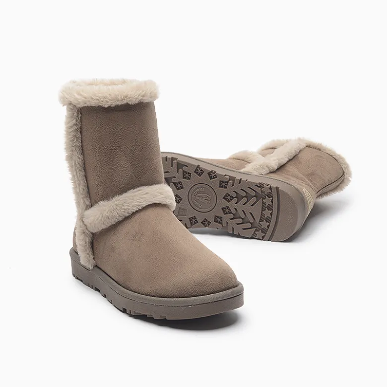 Botas Hush Puppies Marrón Fur Shorty