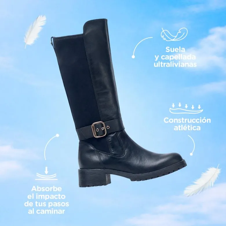 Botas Hush Puppies Negro Brickel