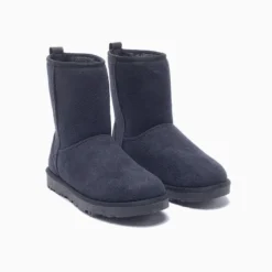 Botas Hush Puppies Negro Shorty big logo