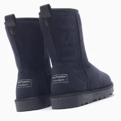 Botas Hush Puppies Negro Shorty big logo