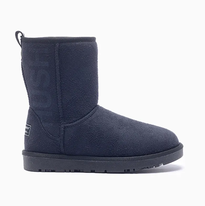 Botas Hush Puppies Negro Shorty big logo