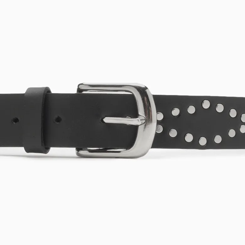 Cinturones Hush Puppies Negro Cinturon Studs HP