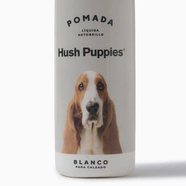 Limpieza Hush Puppies Blanco Pomada Liquida