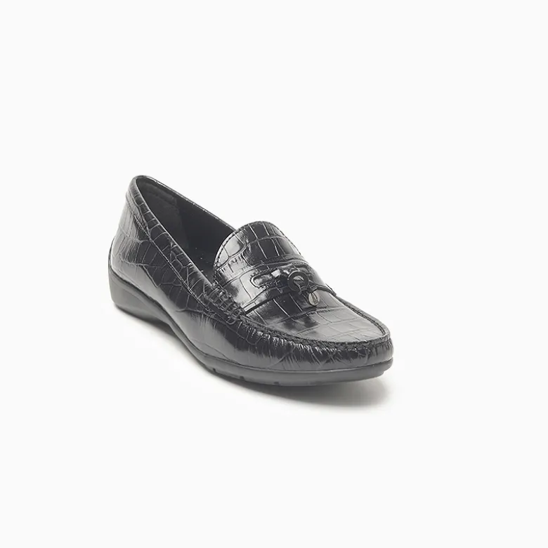 Mocasin Hush Puppies Negro Ross