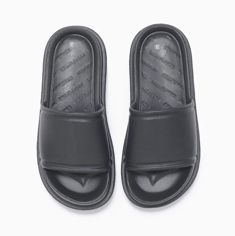 Ojota Hush Puppies Negro Candy Beach