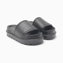 Ojota Hush Puppies Negro Candy Beach