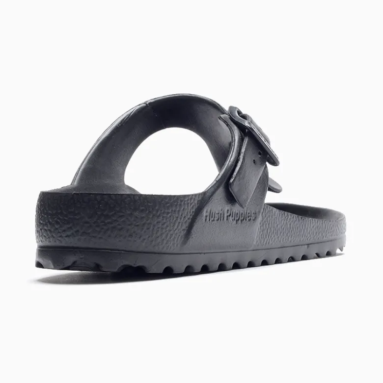 Ojota Hush Puppies Negro Indy