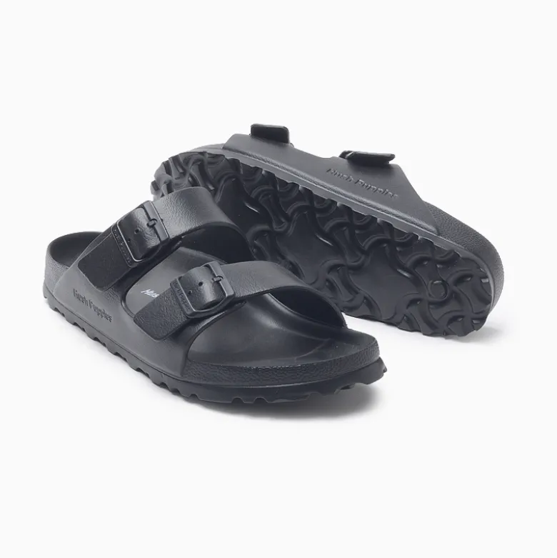 Ojota Hush Puppies Negro Sand Beach Men