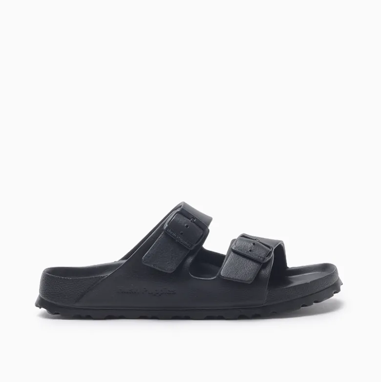 Ojota Hush Puppies Negro Sand Beach Men
