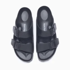 Ojota Hush Puppies Negro Sandy Beach