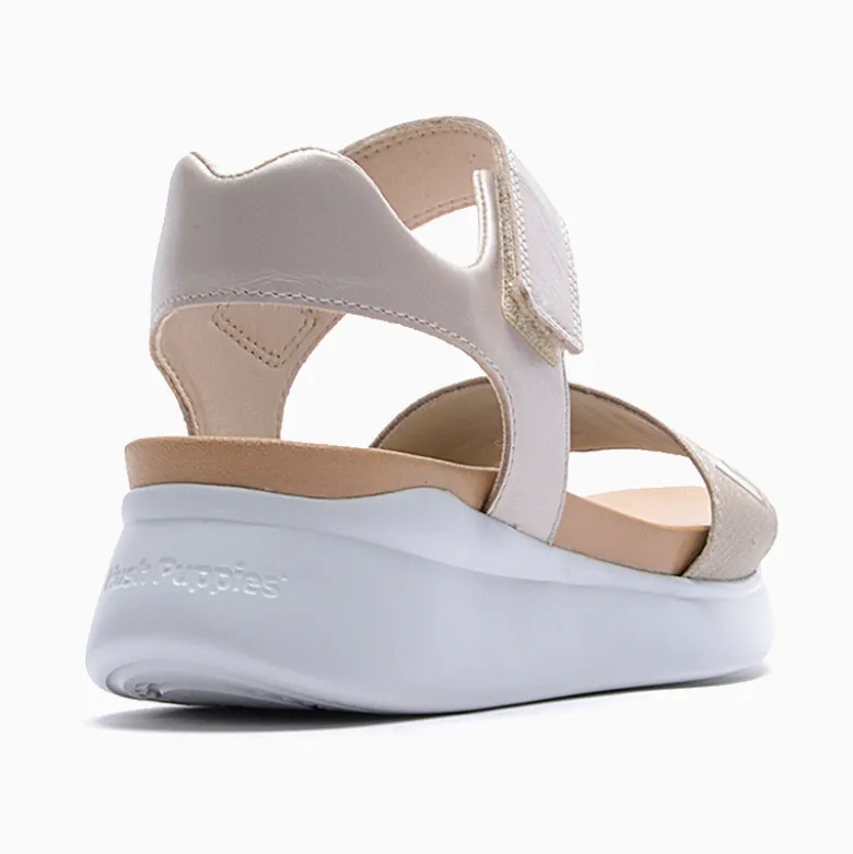 Plataformas Hush Puppies Beige Selvi II