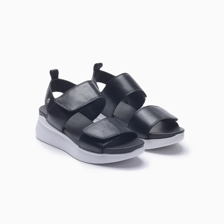 Plataformas Hush Puppies Negro Tina
