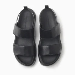 Plataformas Hush Puppies Negro Rino