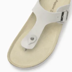 Sandalias Hush Puppies Blanco Oxfy II