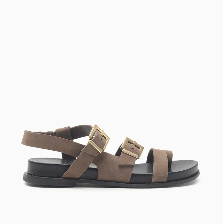 Sandalias Hush Puppies Marrón Summy