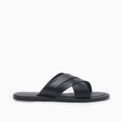 Sandalias Hush Puppies Negro Sunset Cross