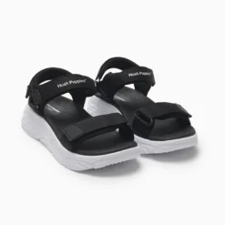 Sandalias Hush Puppies Negro Freshy