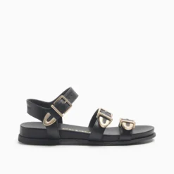 Sandalias Hush Puppies Negro Simon