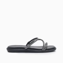 Sandalias Hush Puppies Negro Amy II