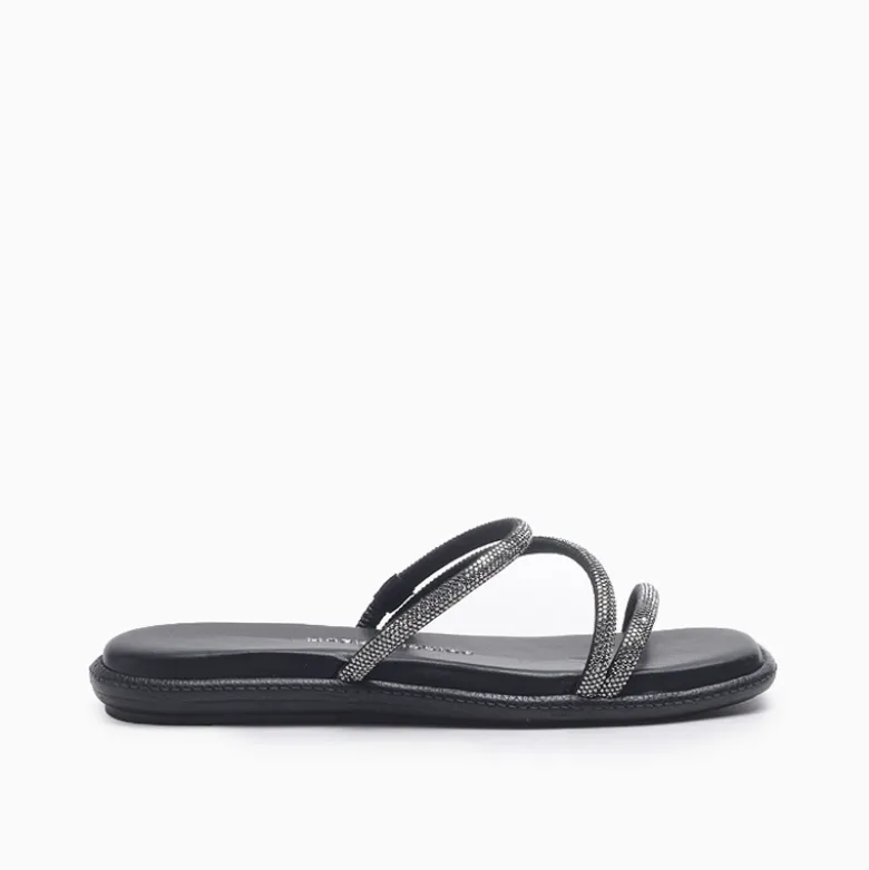 Sandalias Hush Puppies Negro Amy II