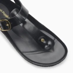 Sandalias Hush Puppies Negro Heleny