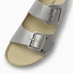 Sandalias Hush Puppies plateado Class II