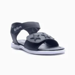 Sandalias Kickers Negro Jazmín