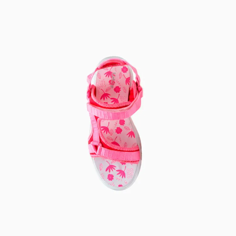 Sandalias Kickers Rosa Crystal