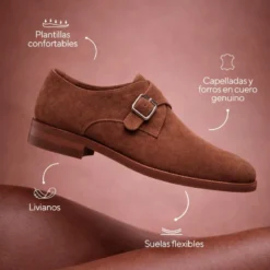 Vestir Hush Puppies Marrón Sadler