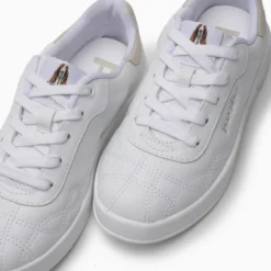 Zapatillas Hush Puppies Blanco Stitch
