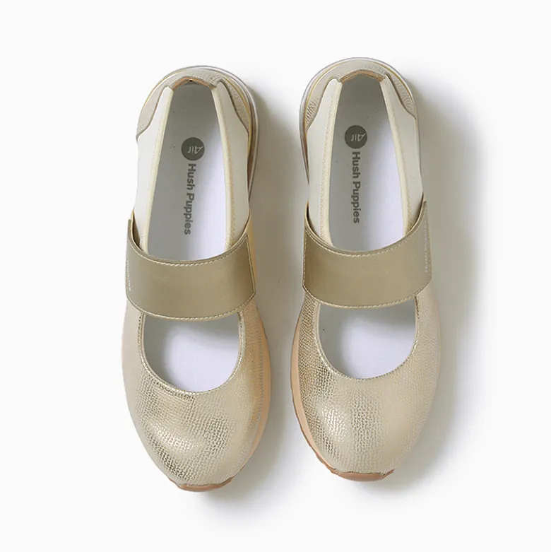 Zapatillas Hush Puppies Dorado Dilly
