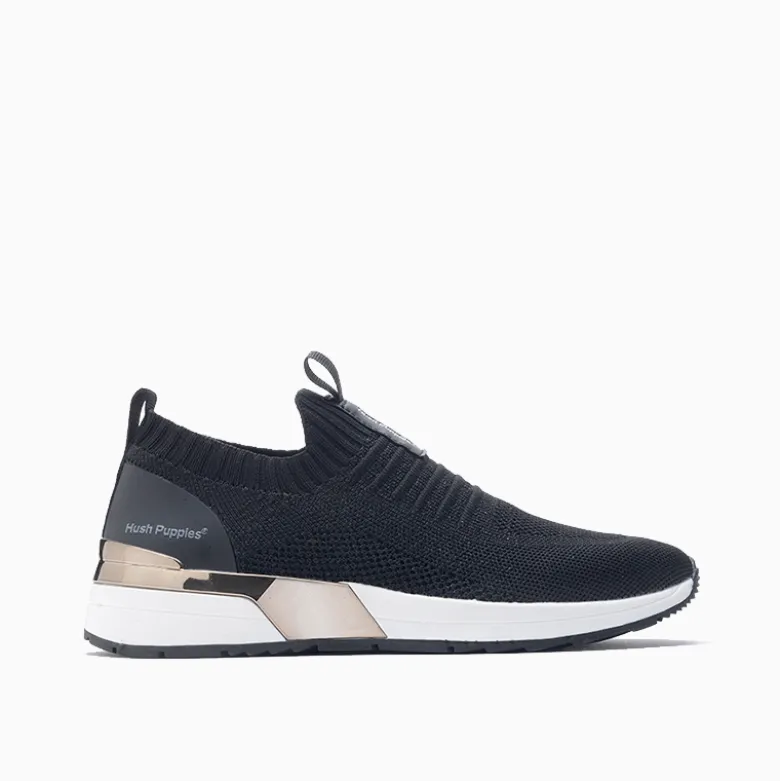 Zapatillas Hush Puppies Negro Misha 2.0
