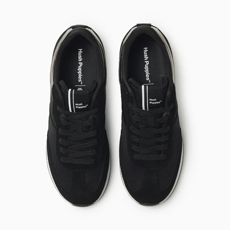 Zapatillas Hush Puppies Negro Cairo