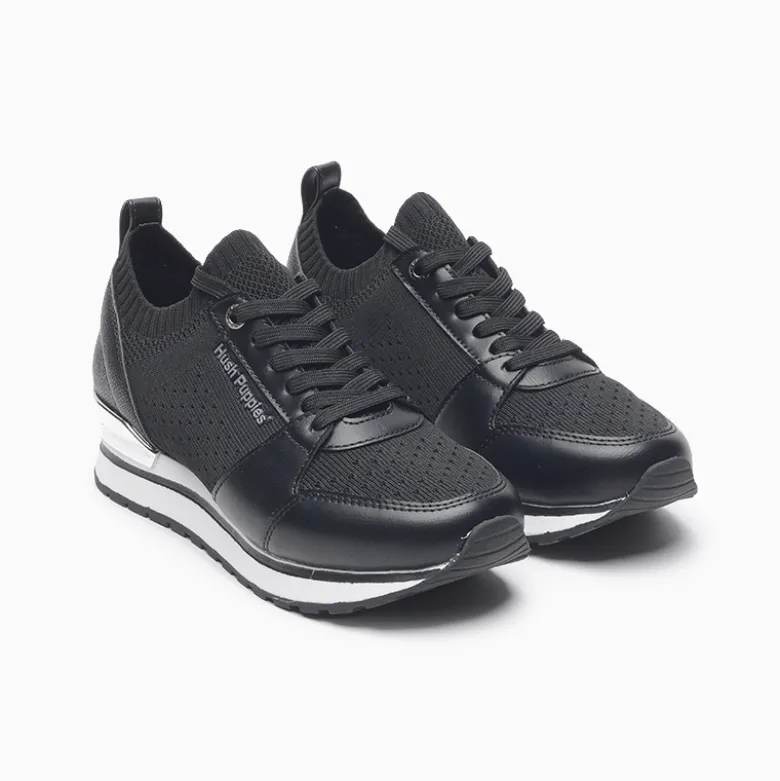Zapatillas Hush Puppies Negro Fira