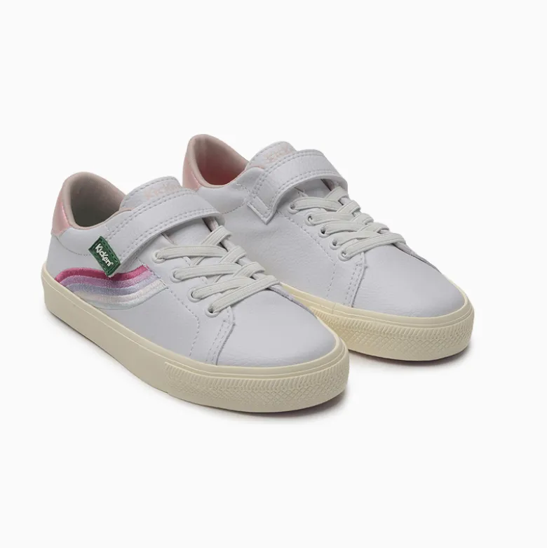 Zapatillas Kickers Blanco Rainbow