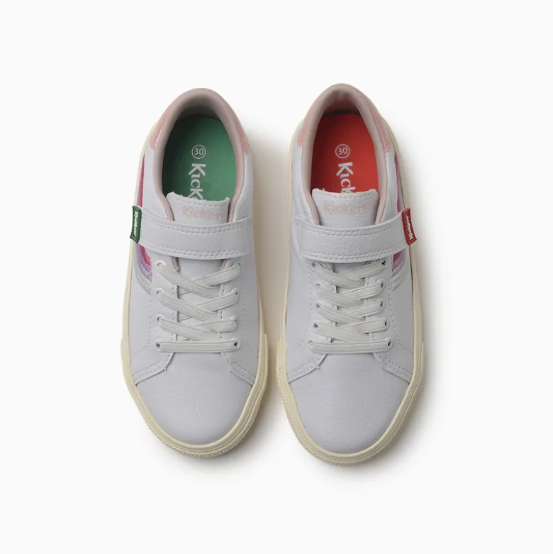 Zapatillas Kickers Blanco Rainbow