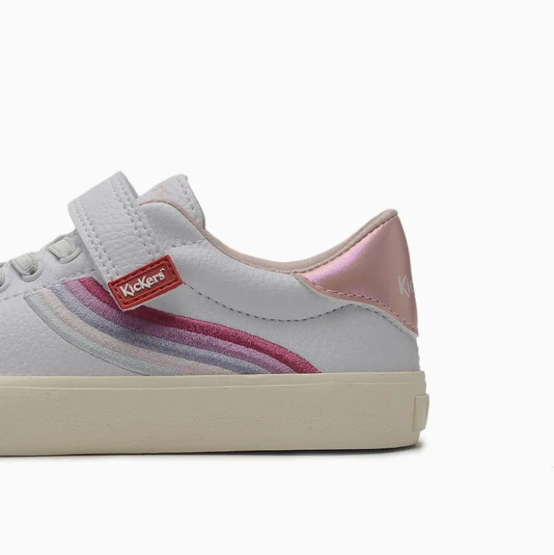 Zapatillas Kickers Blanco Rainbow